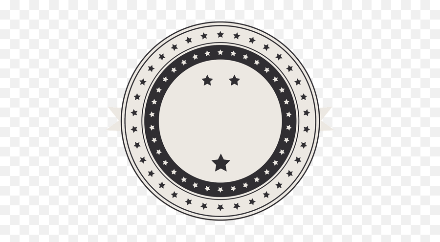 Vintage Retro Label Badge With Stars - Florida Supervisors Of Elections Png,Circle Of Stars Png
