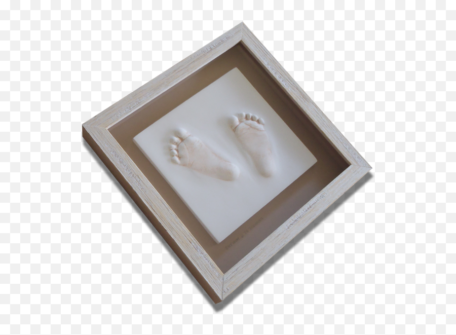 Baby Foot Prints - Pitter Patter Prints Picture Frame Png,Baby Feet Png
