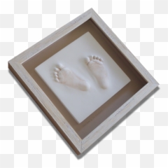 Baby Foot Prints - Pitter Patter Prints Picture Frame Png,Baby Feet Png