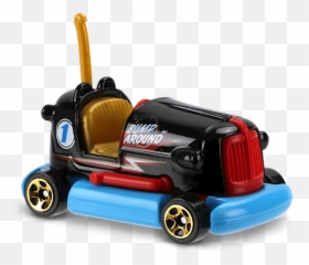 Download Bump Around In Black Hw Fun Park Car Collector - Model Car Png,Hot Wheels Car Png