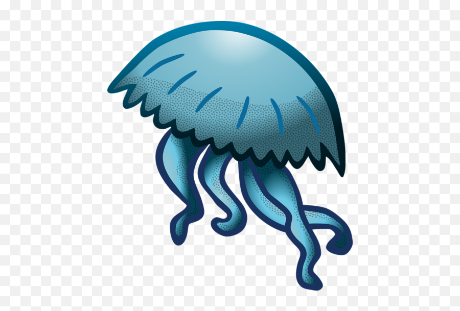 Tags - Jellyfish Png Transparent Image For Free Download Blue Jellyfish Clipart,Jellyfish Transparent Background
