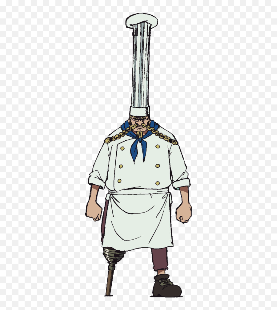 Anime - Red Foot Zeff One Piece Png,One Piece Png