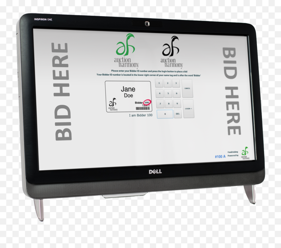 Silent Auction Technology U2014 Harmony - Touchscreen Png,Auction Png