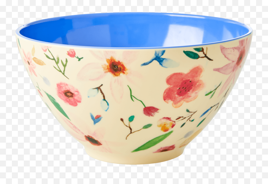 Melamine Saladbowl - Selmas Flower Print Rice Eu Rice Salatschüssel Png,Salad Bowl Png