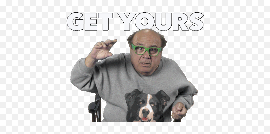 Backing You Get Yours Gif - Backingyou Getyours Dannydevito Discover U0026 Share Gifs Gif Agora É A Sua Vez Png,Danny Devito Transparent