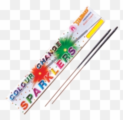 Colour Change Sparklers Transparent Png - Standard Fireworks