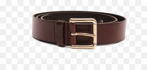Dolce Gabbana Brown Leather Belt Logo - Belt Png,Dolce And Gabbana Logo