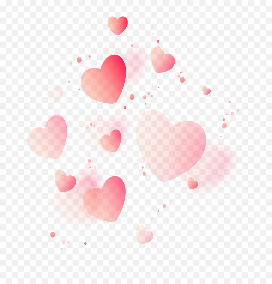 Valentine Transparent Vector Png Picture 1534715 - Heart Background Free Download,Valentines Day Transparent Background
