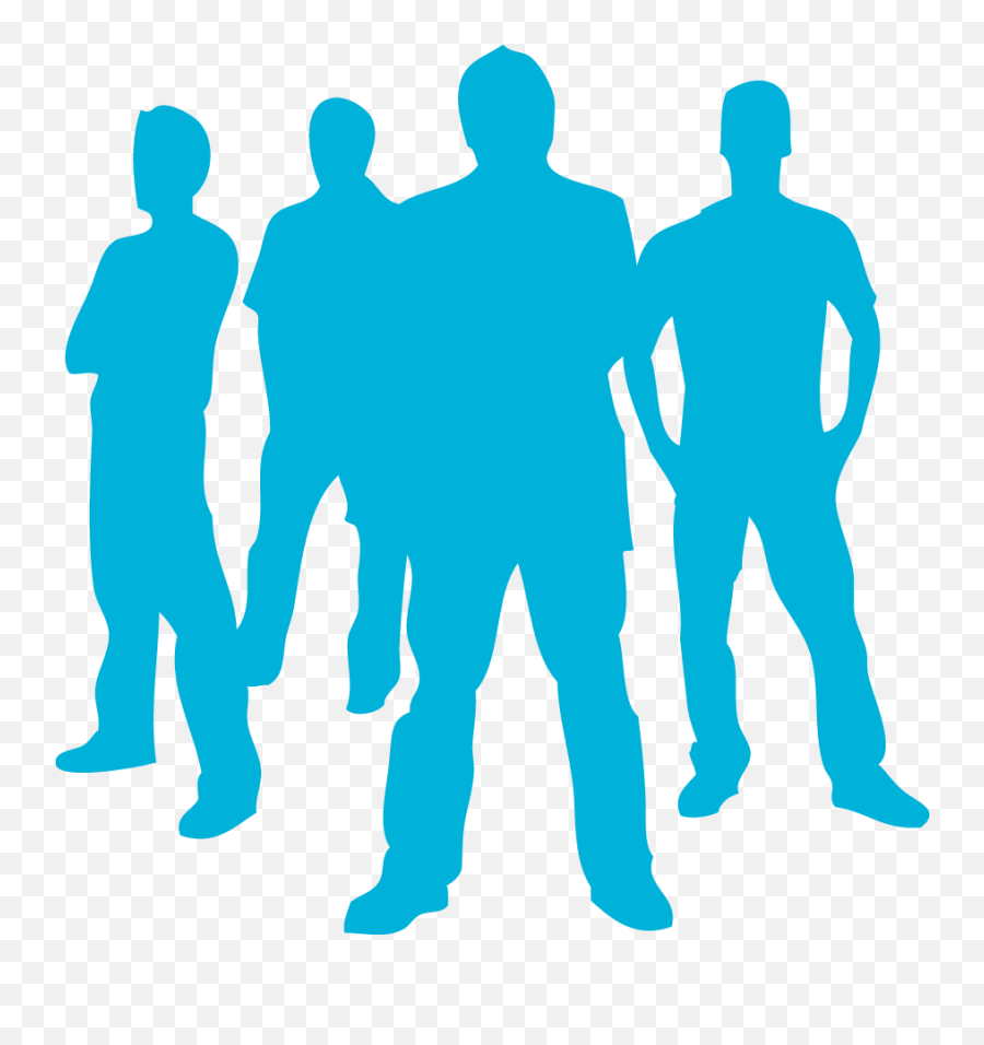 Band Png Pic - Transparent Boy Band Silhouette,Band Png