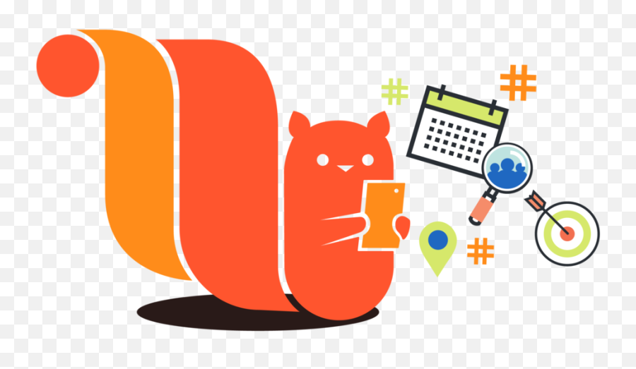 Squirrelsocial U2014 Milk U0026 Mint Agency - Squirrel Png,Squirrel Transparent Background