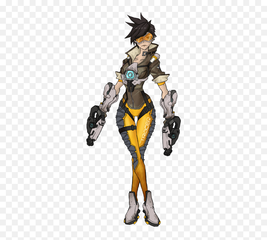 Tracer Overwatch Png - Transparent Background Overwatch Characters Png,Overwatch Tracer Png