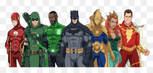 Justice League Alternate Timeline Batman And The - Justice League Founding Members Png,Justice League Png