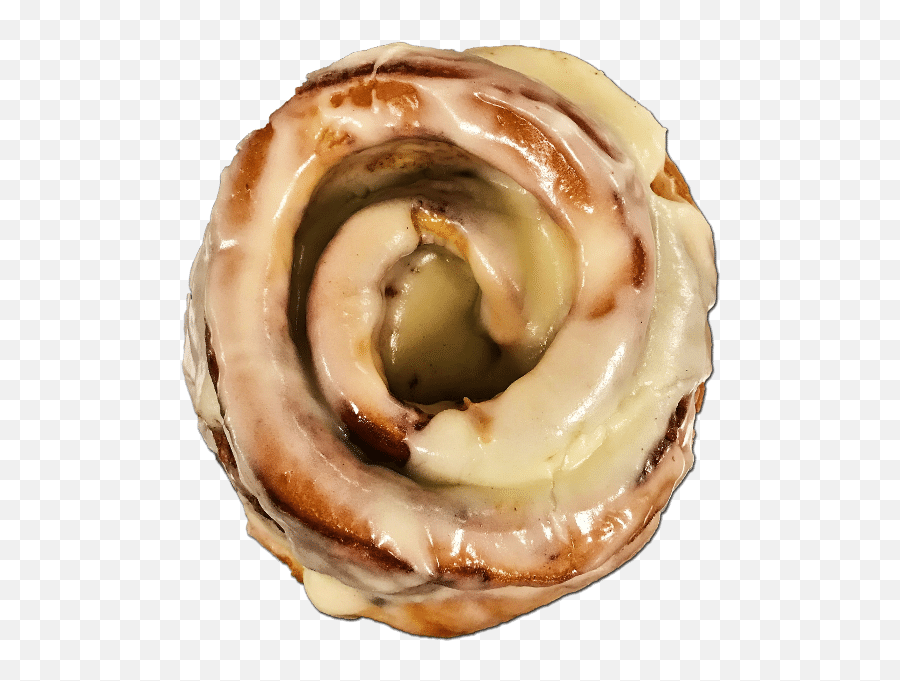 Download Hd Cream Cheese Cinnamon Roll - Cinnamon Roll Png,Cinnamon Roll Png