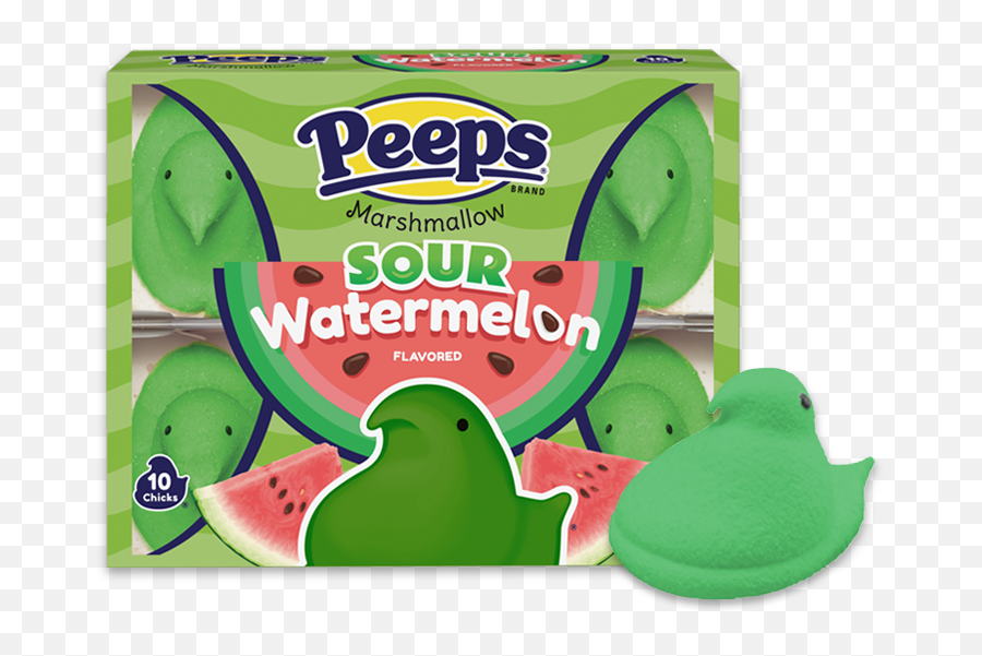 Sour Watermelon Flavored - Pancake And Syrup Peeps Png,Peeps Png