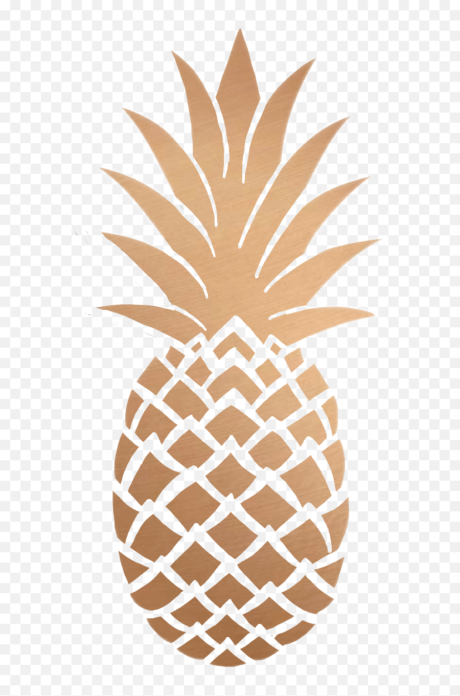 Download Sticker Pineapple Gold Interesting Art Tumblr Png - Rose Gold Cute Phone Backgrounds,Gold Sticker Png