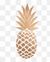 Download Sticker Pineapple Gold Interesting Art Tumblr Png - Rose Cute Phone Backgrounds