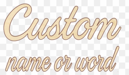 Custom Word Or Name - Calligraphy Png,Family Word Png