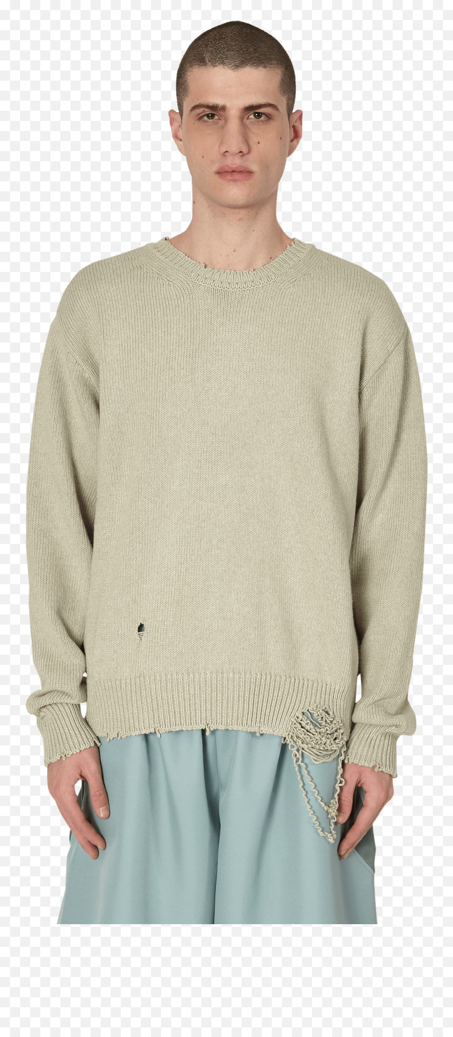 Maison Margiela Crewneck Sweater - Sweater Png,Sweater Png