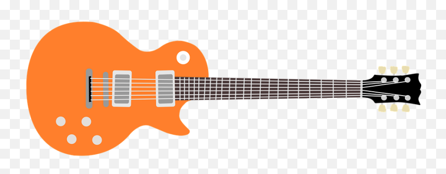 Les Paul Falt Guitar - Gibson Les Paul Vector Png,Guitar Vector Png