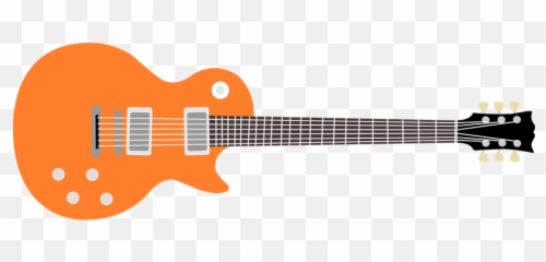 Les Paul Falt Guitar - Gibson Vector png