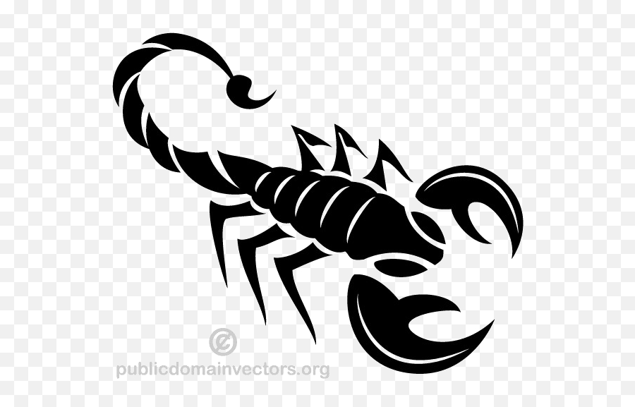 Black Scorpio Png Image Background - Scorpion Clipart,Scorpion Png
