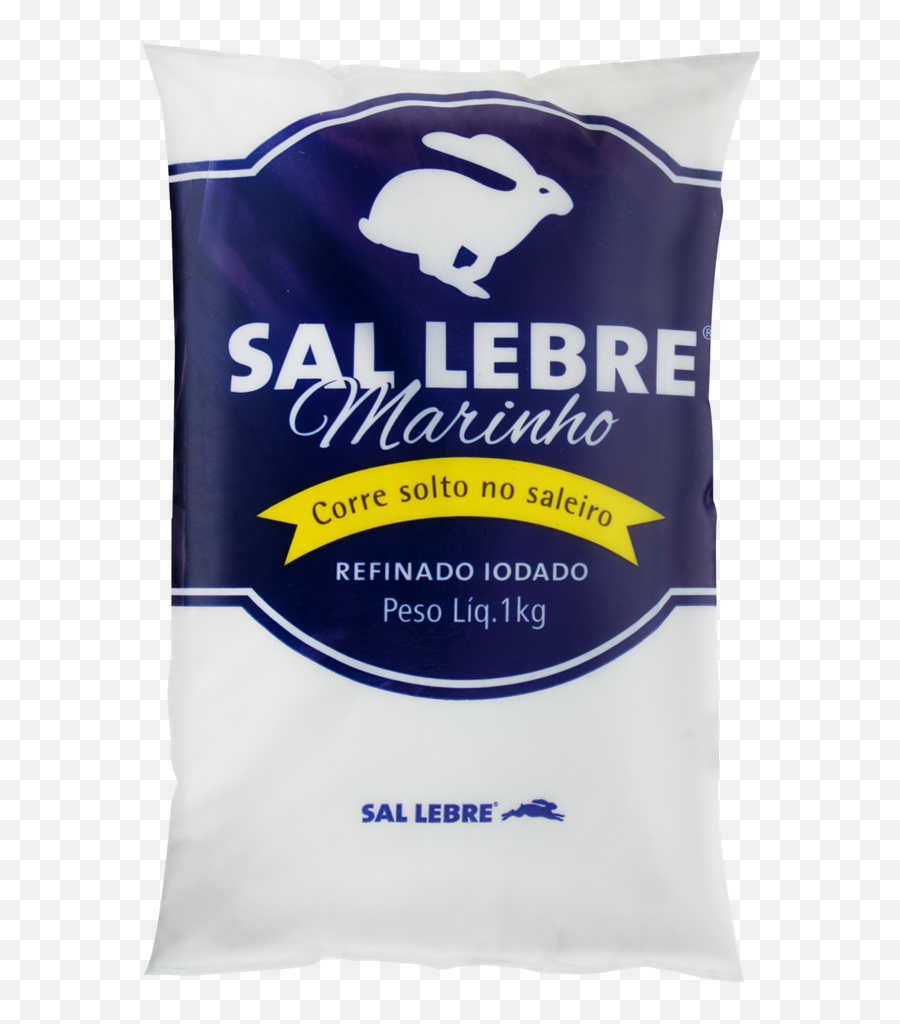 Sal Refinado Lebre Pacote 1kg - Sal Marinho Lebre Png,Sal Png