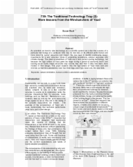 Pdf 739 The Traditional Technology Trap 2 More Lessons - Folio Eleven From Burchard Of De Locis Ac Mirabilibus Or An Illuminated Geography Png,Trap House Png