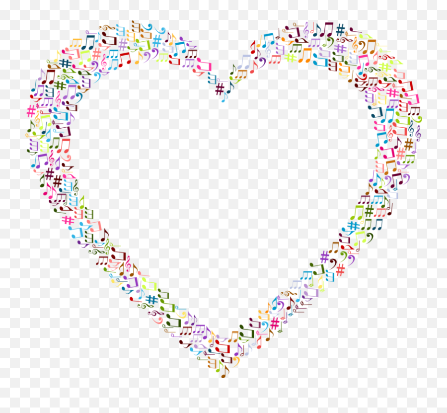 Pinkheartlove Png Clipart - Royalty Free Svg Png Music Clipart Heart,Music Clipart Png