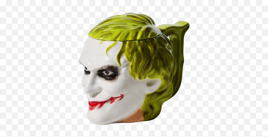 Batman Get The Epic Villainish Smiling 3d Joker Head - Joker Png,Joker Mask Png