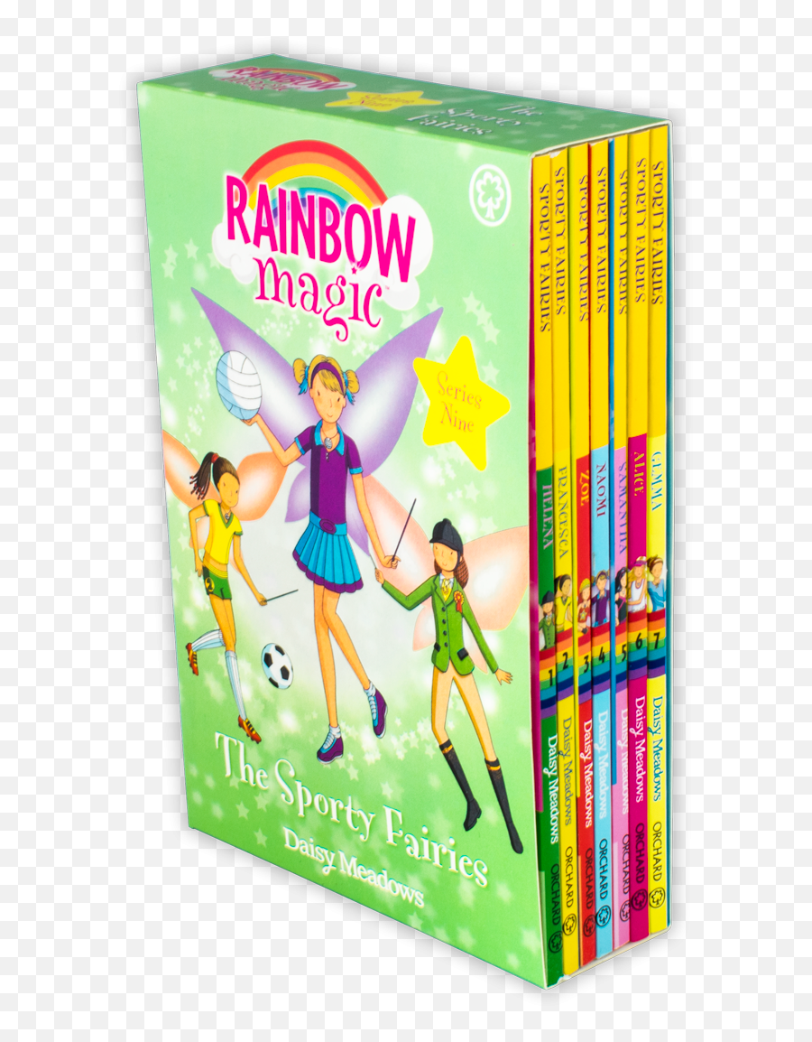 Download Hd Rainbow Magic Sporty Fairies Collection 57 To - Rainbow Magic The Sports Fairies Png,Cartoon Rainbow Png
