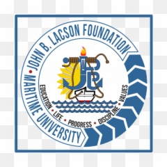 The John B Lacson Foundation Logo Jblfmu - 70 Years of Maritime University Inc png