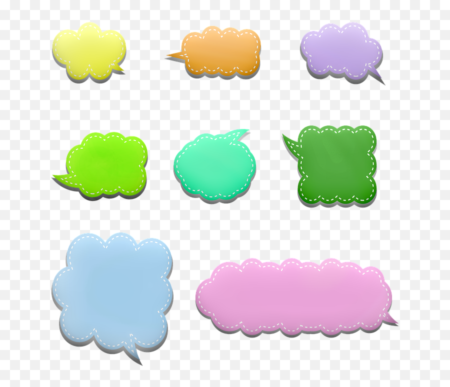 Speech Bubble Comic Colorful - Free Image On Pixabay Renkli Konuma Balonu Png,Cartoon Speech Bubble Png