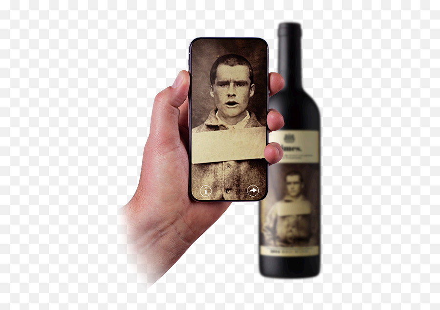 Augmented Reality Living Wine Labels App - Living Wine Labels Pinot Noir 19 Crimes Png,Wine Bottles Png
