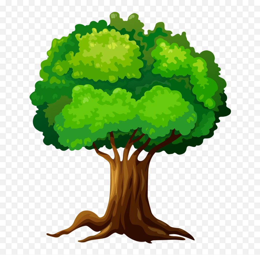 Tree Clipart Forest Theme Leaves - Tree Cartoon Clipart Tree Png,Forest Tree Png
