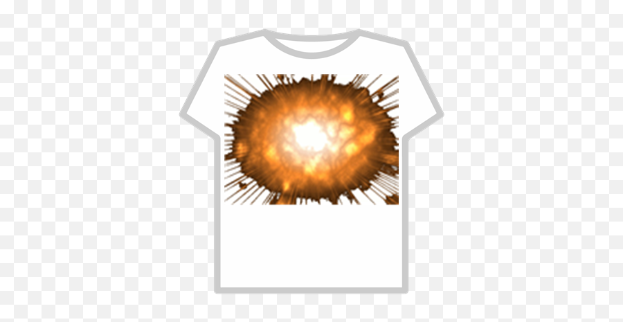 Explosion - T Shirt Roblox Musculos Png,Explosion Gif Png