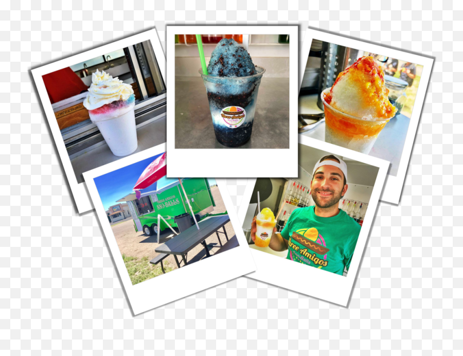 Three Amigos Sno - Frozen Carbonated Drink Png,Snow Cone Png