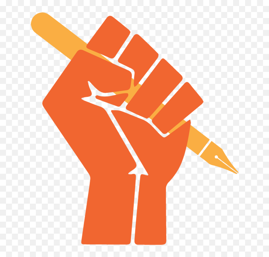 Illustration Of A Hand Holding Pen In - Black Lives Matter Jpeg Png,Black Power Fist Png