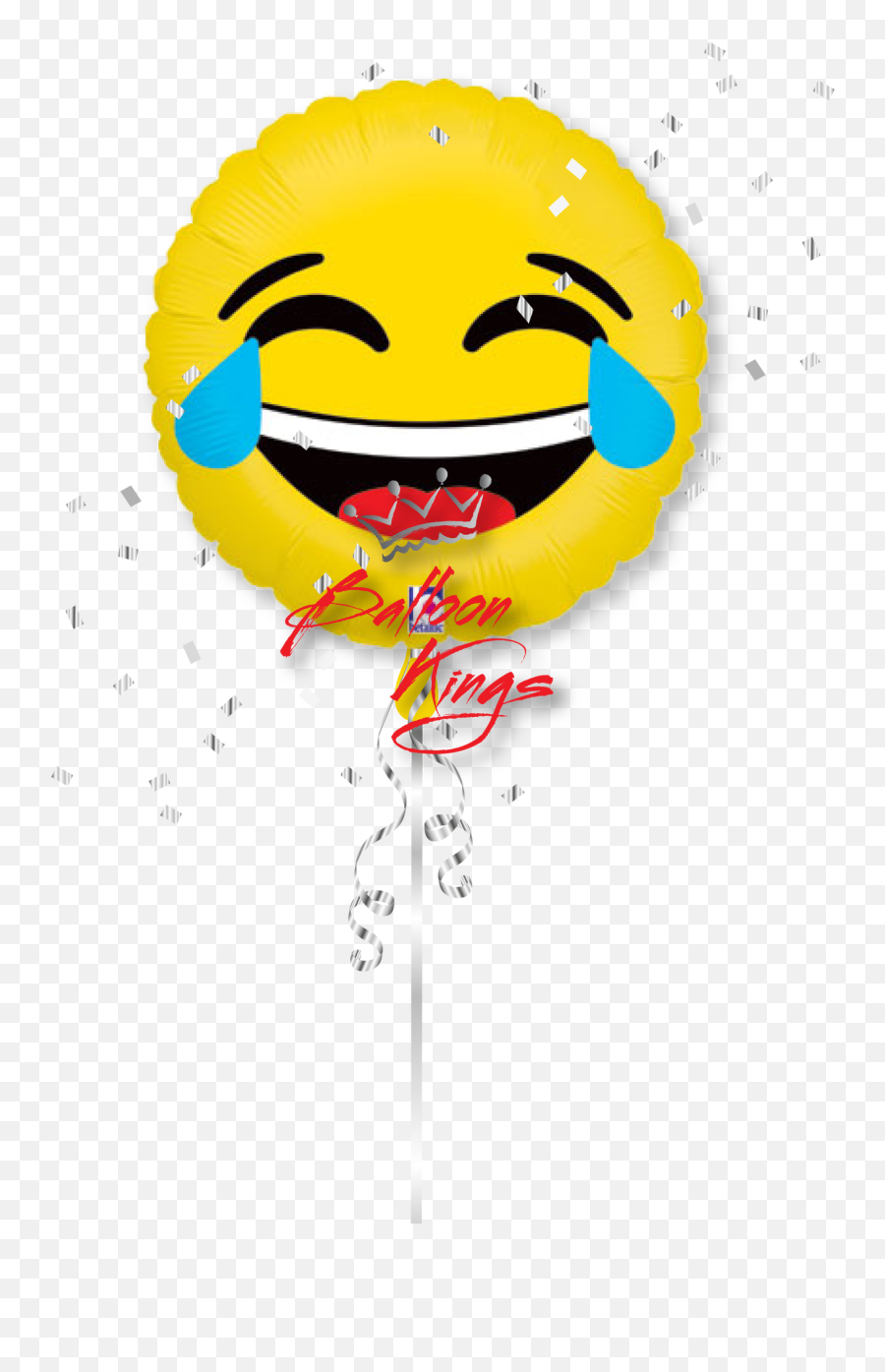 Download Emoji Lol Balloon Kings - Oc Party Supply Emoji Piñata De Emoji Riendo Png,Party Emoji Png