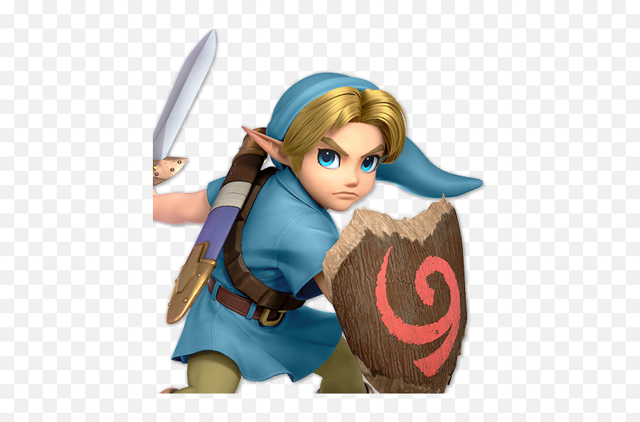 Young Link Super Smash Bros Ultimate - Young Link Legend Of Zelda Png,Toon Link Png