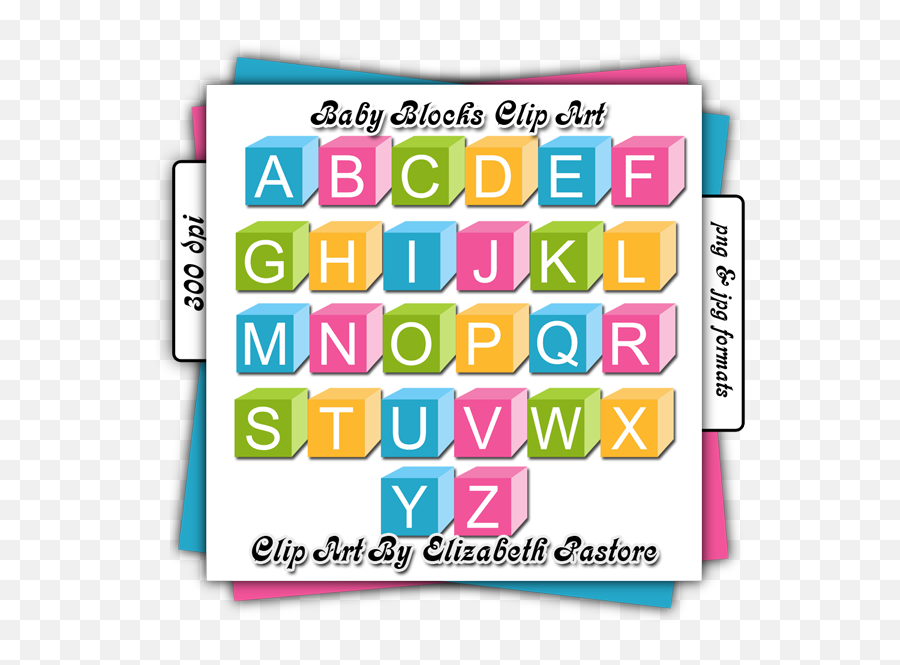 Free Baby Blocks Cliparts Download Clip Art - Vertical Png,Abc Blocks Png