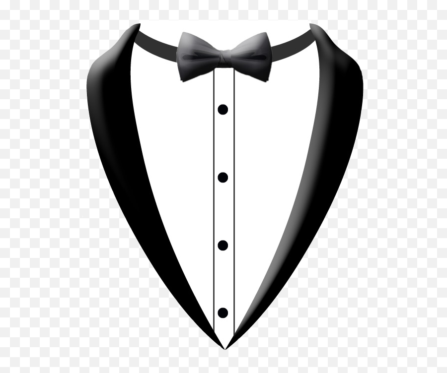 Prom Tuxedo Bride Silhouette Clip Art - Bow Tie Tuxedo Clipart Png,Prom Png