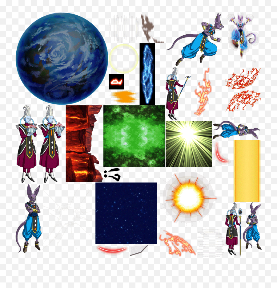 Dokkan Assets But Merry Wavesquad - Earth Png,Beerus Transparent