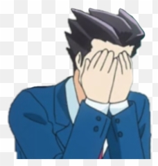 Aceattorney Phoenixwright Sticker By Heaven Leigh - Phoenix Wright Cute Anime png
