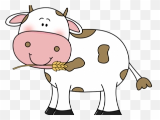 Dairy Cow Clipart - Transparent Png