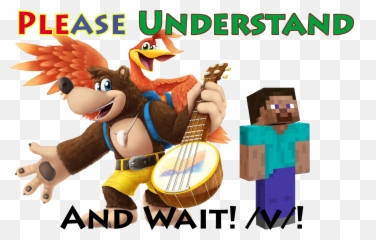 Please Wait Png - 2mib 2283x1560 Please Wait Banjo Kazooie Smash Png