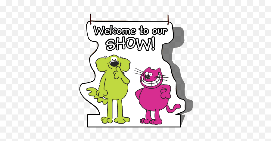 Download Hd Roobarb And Custard 70s Cult Cartoon Characters - Dispensary For Sick Animals Png,70s Png