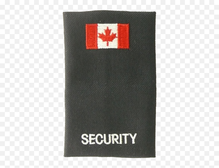Security Epaulettes With Canadian Flag - Solid Png,Canadian Flag Transparent