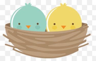 Pin Em Cut Files - Baby Birds Nest Clipart Png,Nest Png