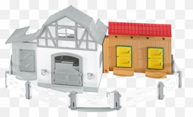 Stable Extension For Pony Farm - 6474 Playmobil 6533 Png,Stable Png