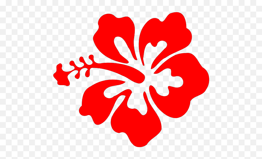 Hibiscus Flower Svg Vector Clip Art - Svg Language Png,Hawaiian Flower Icon